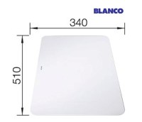 MEDIDAS TABLA DE CORTE CRISTAL BLANCA BLANCO